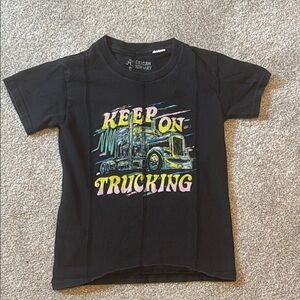 Black Kids Keep on Trucking Graphic T-Shirt Buckle